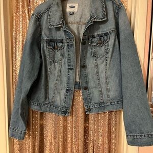 Old Navy Women's Blue Denim Jacket
